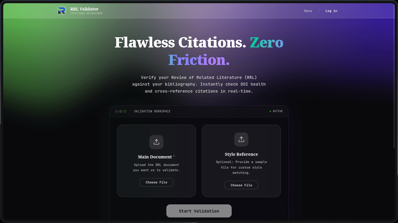 RRL Validator